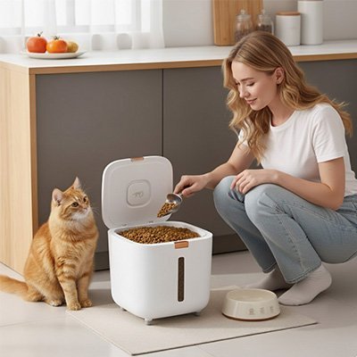 Boite a croquettes hermetique