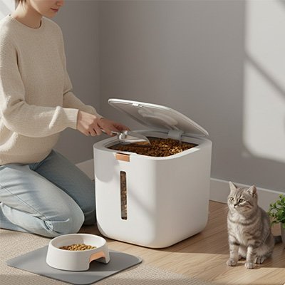 Boite a croquettes modele pratique