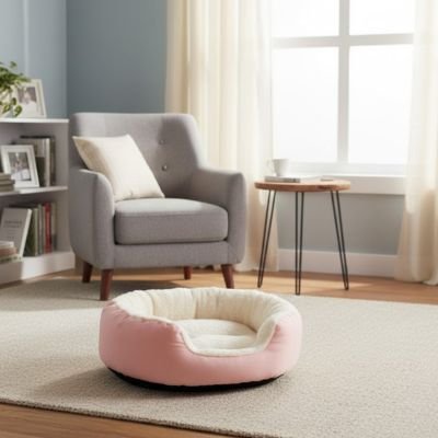 coussin chat chaud