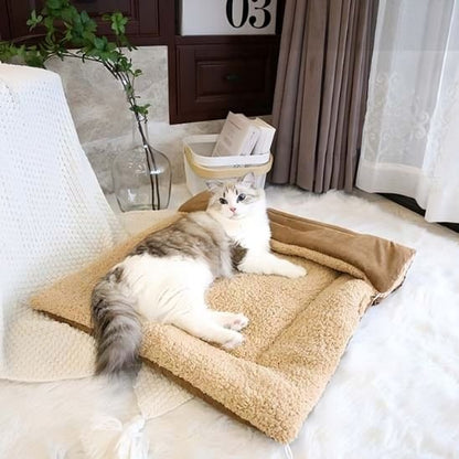 coussin chat repliable