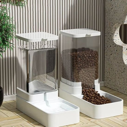 distributeur de croquettes pour chat deux distributeur