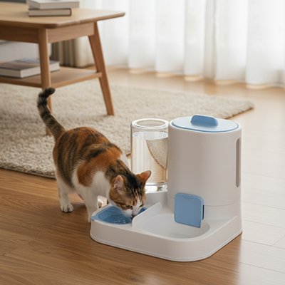 Distributeur de croquettes pour Chat | PetNutri Plus - PattePelu