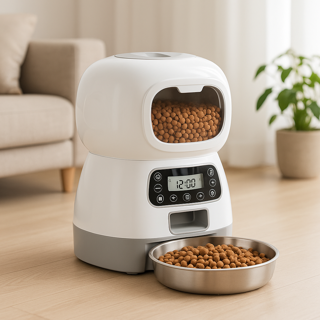 distributeur de croquettes pour chat portion programmable