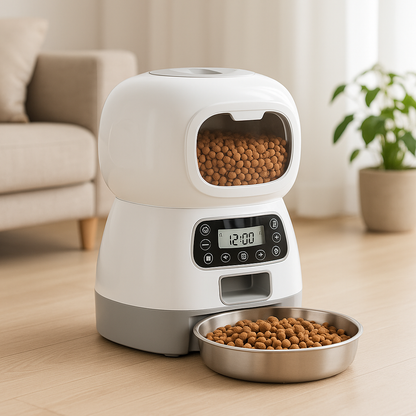 distributeur de croquettes pour chat portion programmable