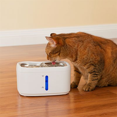 fontaine a eau chat wifi