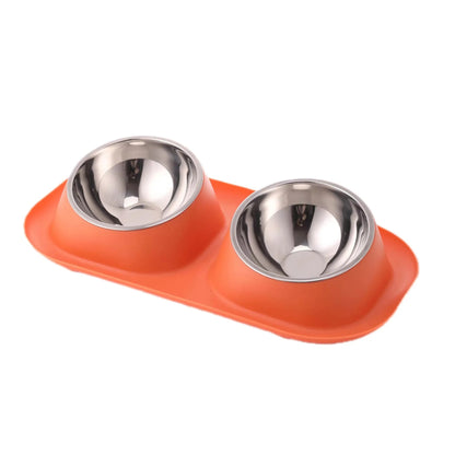 gamelle chat bol orange