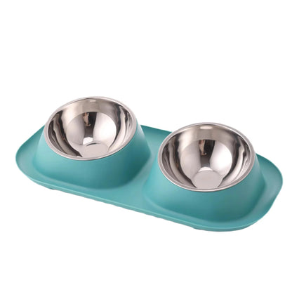 gamelle chat bol turquoise