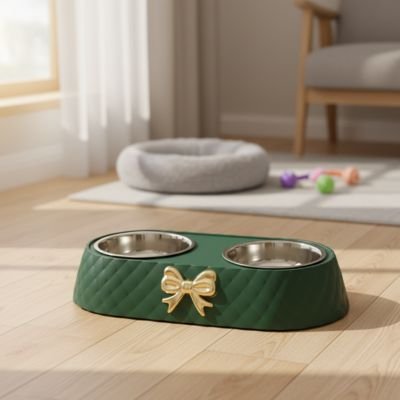 gamelle chat luxe