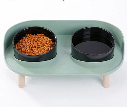 gamelle chat menthe bol noir