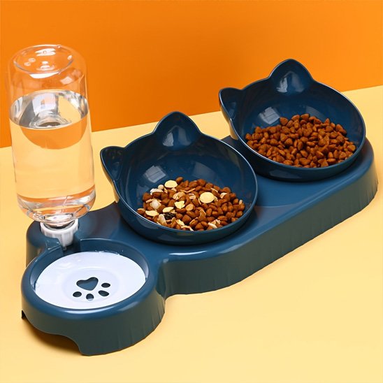 gamelle chat motif patte imprime