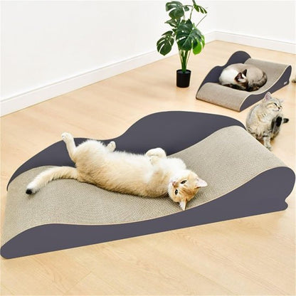 griffoir chat chat coucher sur le griffoir
