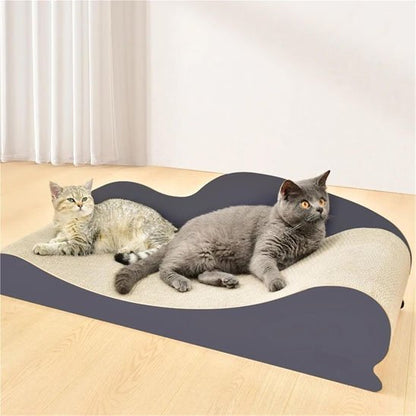 griffoir chat deux chats coucher sur giffoir