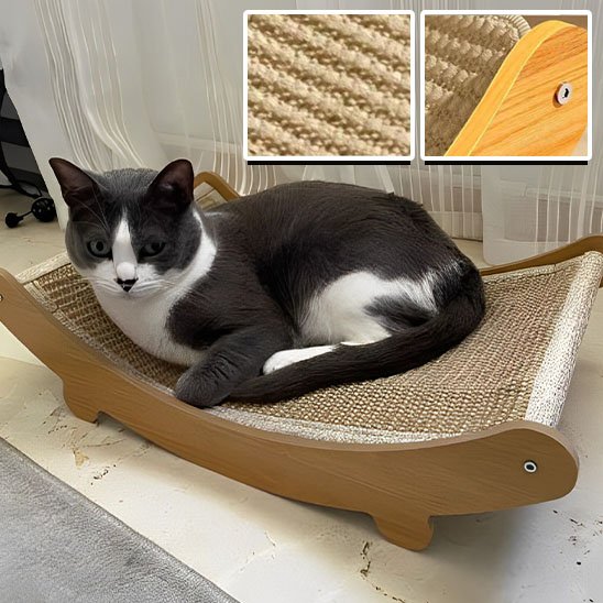 griffoir chat forme balancier