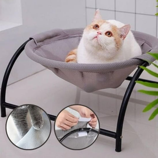 Hamac pour chat hamac gris 