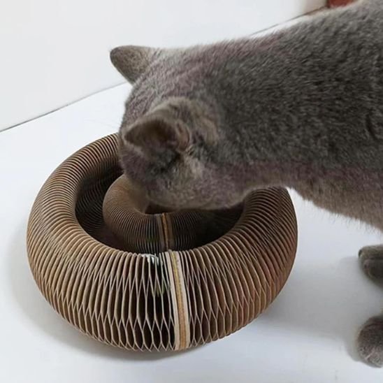 jouet pour chat interactif griffoir en sisal