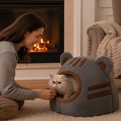 maison pour chat petite niche