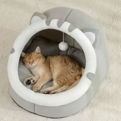 maison pour chat reconfortant