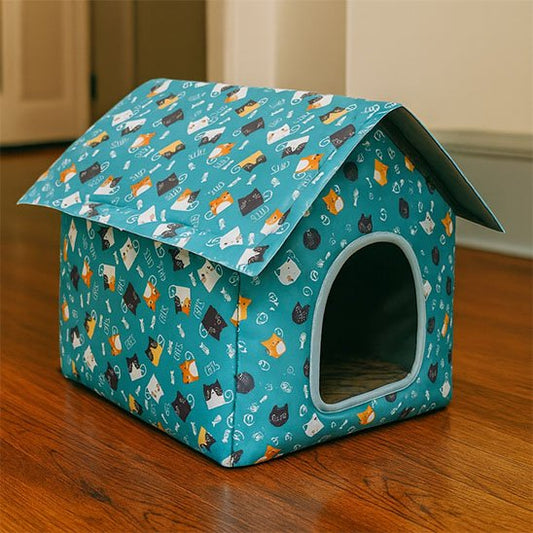 niche extérieur pour chat malleable