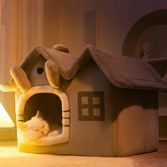 Niche pour chat cozy