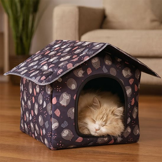 niche exterieur pour chat reconfortant